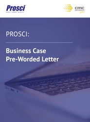 Business Case Pre-Worded Letter 1