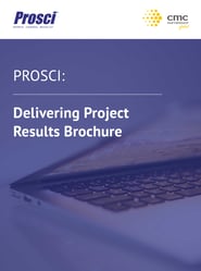 Prosci - Delivering Project Results Brochure Image